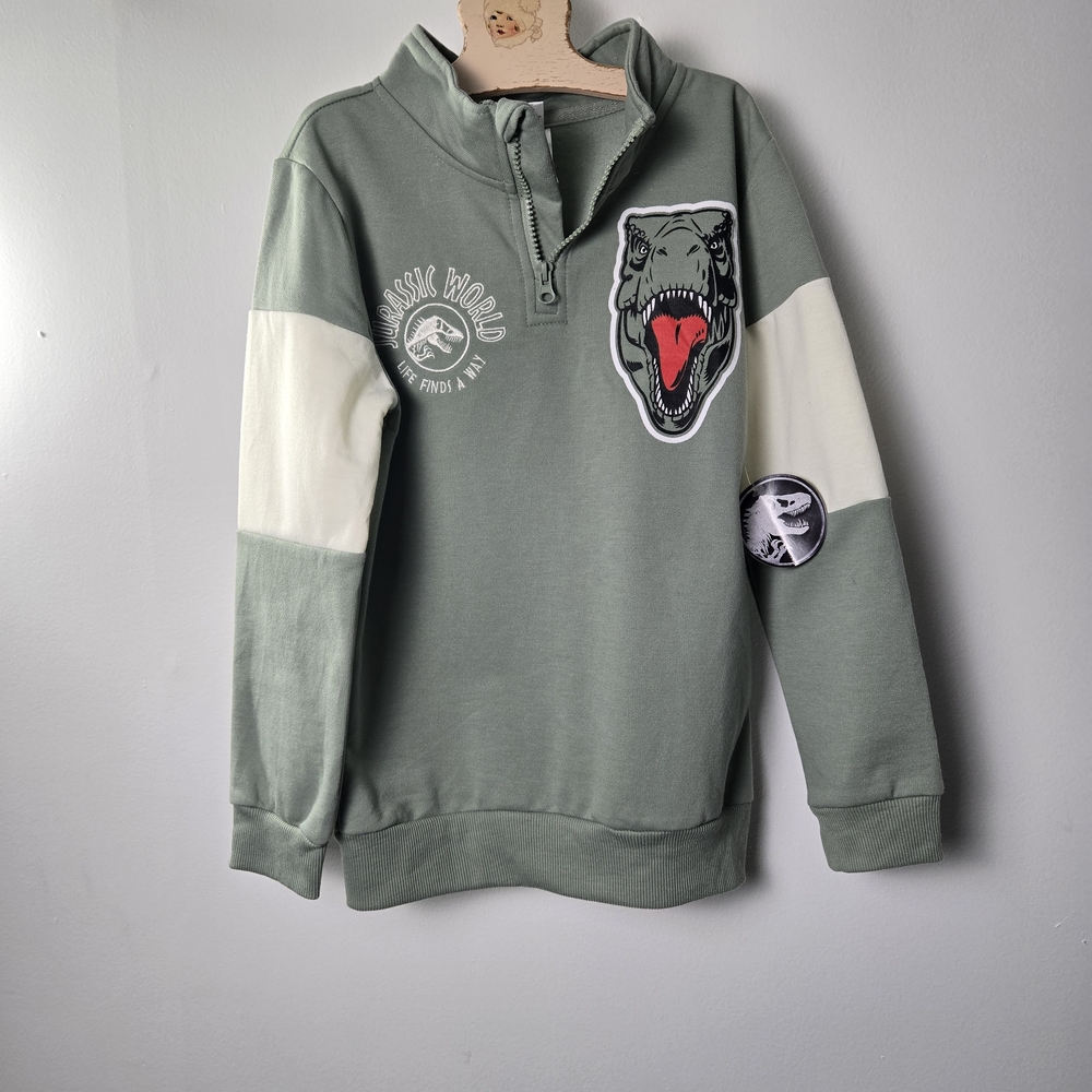 3 For $60.  Jurassic World Fierce Dinosaur Graphic Kids Sweatshirt - Green
